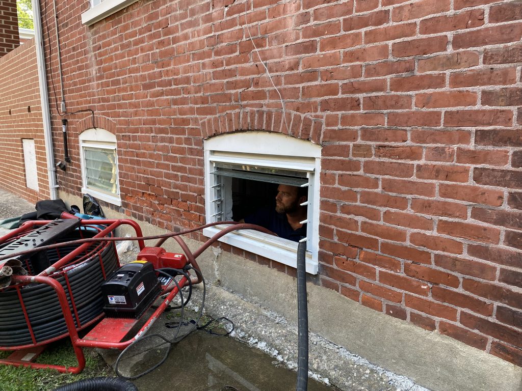 Sectional Point Repair On Sewer Line in Upland, PA2